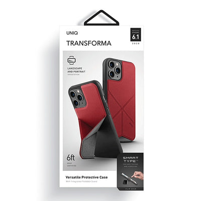 Uniq Transforma case for iPhone 12 / iPhone 12 Pro - red