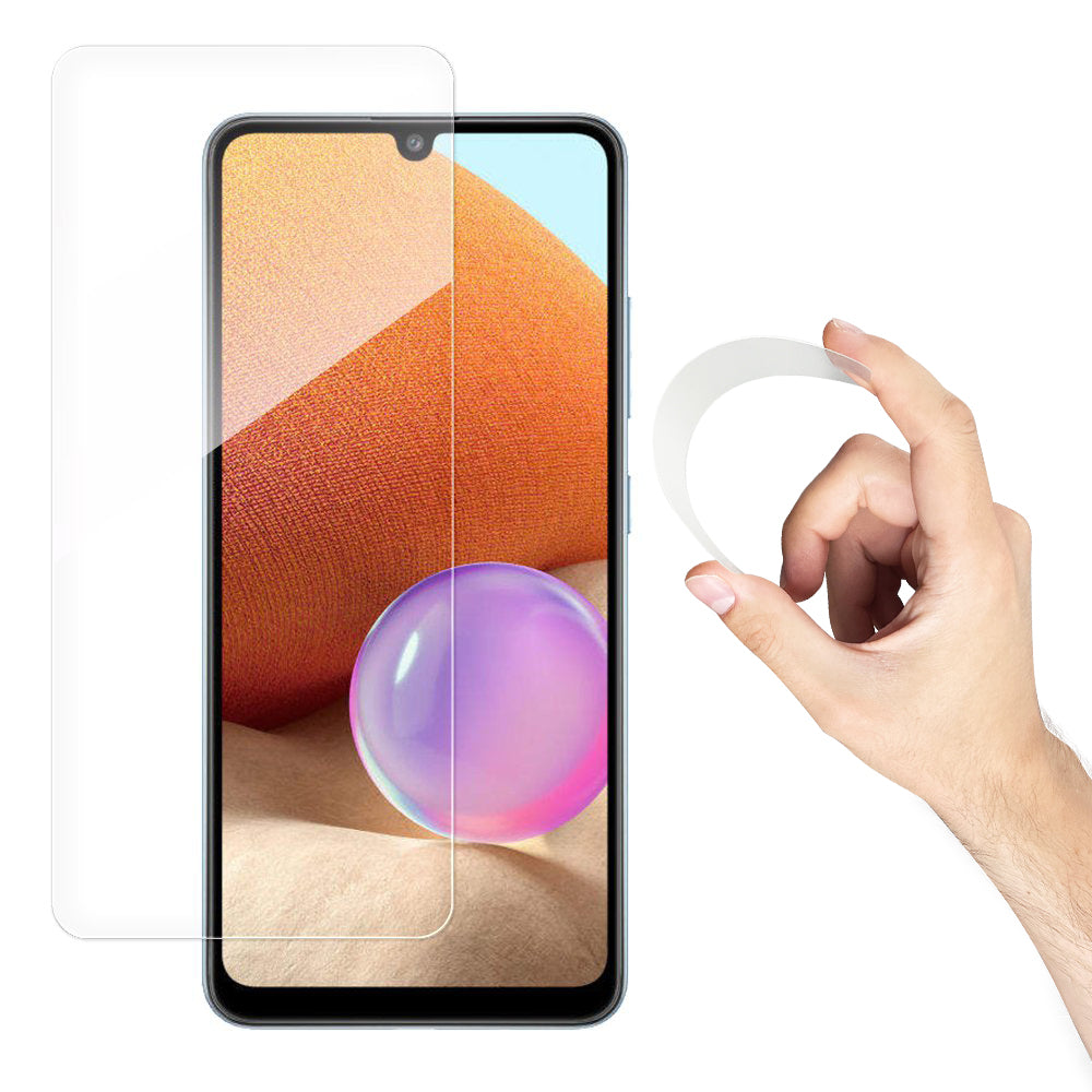 „Wozinsky Nano Flexi Glass Hybrid“ grūdinto stiklo ekrano apsauga, skirta „Samsung Galaxy A42 5G“.