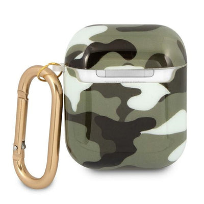 Guess GUA2UCAMA AirPods cover green/khaki Camo Collection