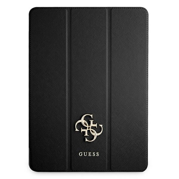 Guess Saffiano Collection case for iPad 12.9" 2021 Book Cover - black