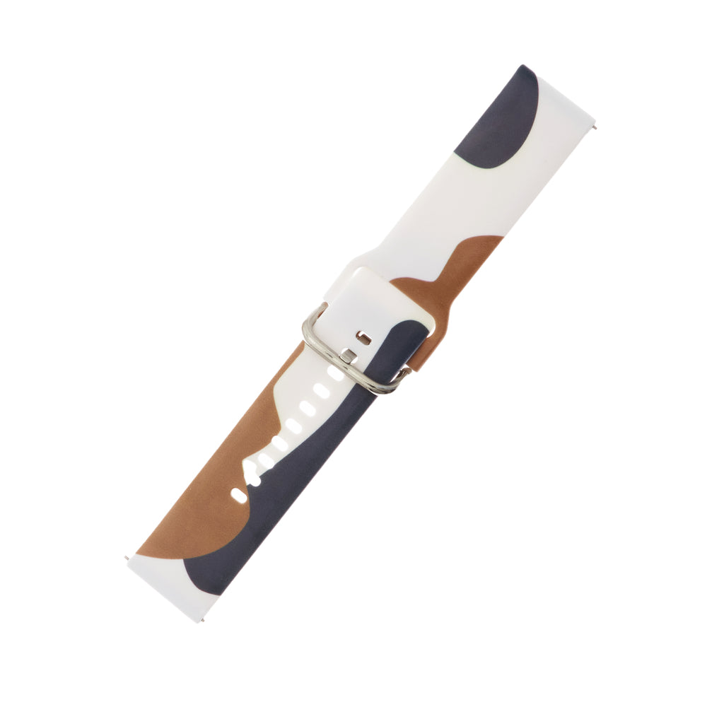 Strap Moro for Samsung Galaxy Watch 40 / 41 / 42 / 43 / 44 mm silicone bracelet watch band - pattern 1