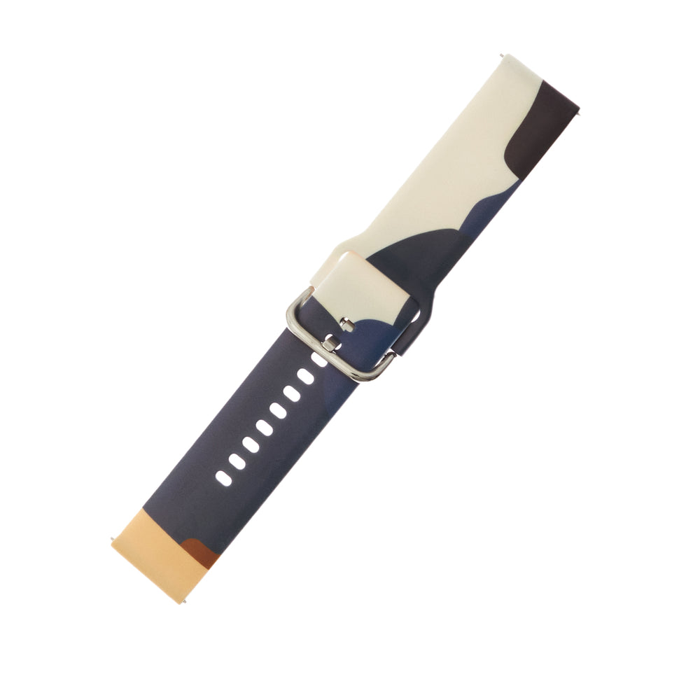 „Strap Moro“ silikoninė apyrankė, skirta „Samsung Galaxy Watch 40 / 41 / 42 / 43 / 44 mm“ laikrodžiui – 13 modelis