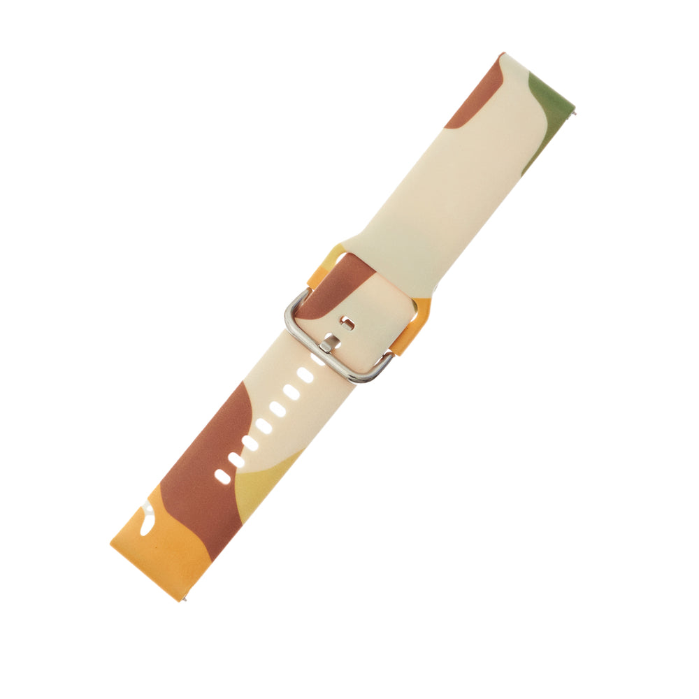 „Strap Moro“ silikoninė apyrankė, skirta „Samsung Galaxy Watch 40 / 41 / 42 / 43 / 44 mm“ laikrodžiui – 16 modelis