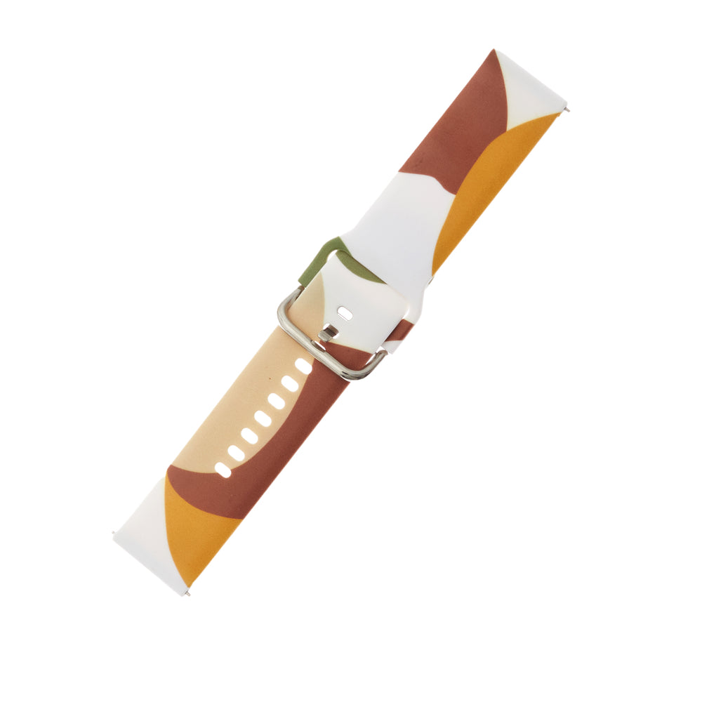 „Strap Moro“ silikoninė apyrankė, skirta „Samsung Galaxy Watch 45 / 46 / 47 mm“ laikrodžiui – 4 modelis