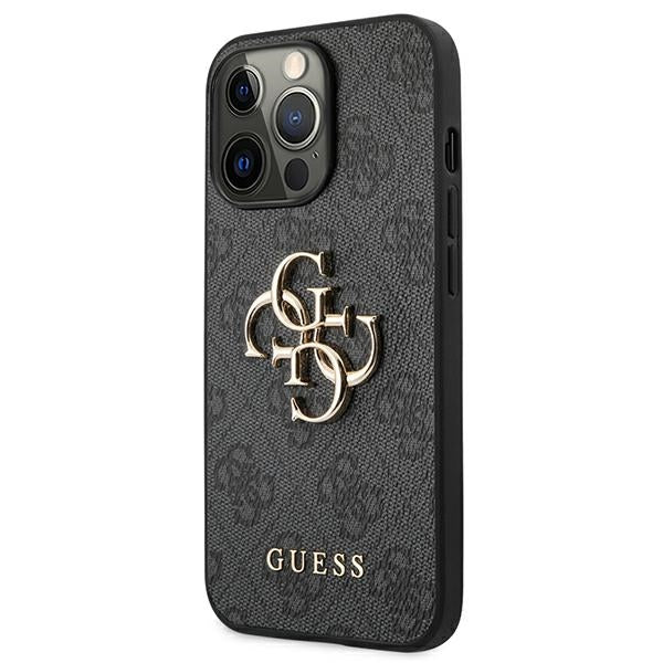Guess GUHCP13X4GMGGR iPhone 13 Pro Max 6.7" grey/grey hardcase 4G Big Metal Logo