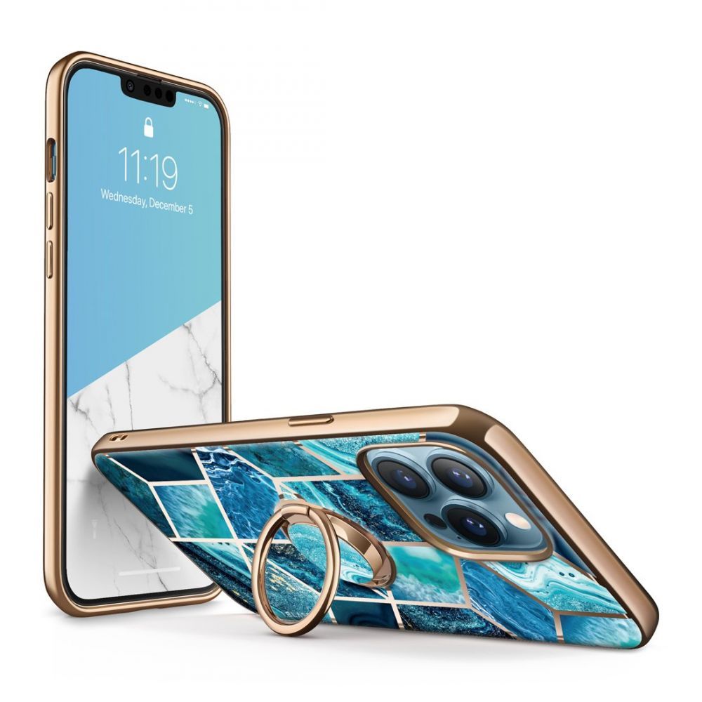 „Supcase IBLSN Cosmo Snap“ dėklas, skirtas „iPhone 13 Pro“ – mėlynas