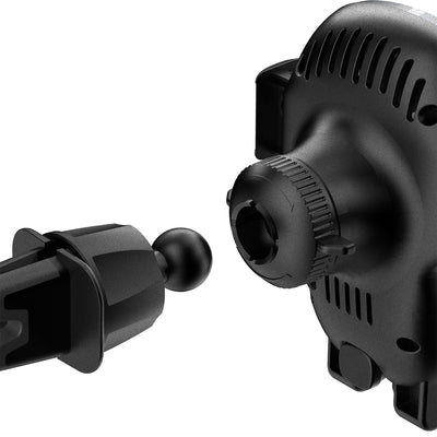 Dudao Automatic Car Holder with Built-in Qi 15W Wireless Charger Gray (F20xs)