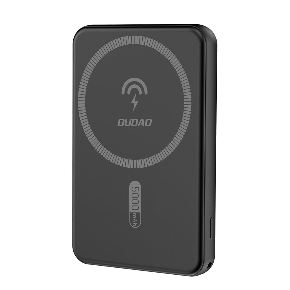 „Dudao K14S“ USB-C / „MagSafe“ belaidis įkroviklis, 20 W, 5000 mAh, juodas