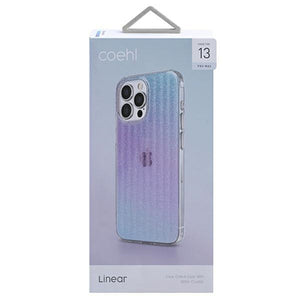 Uniq Coehl Linear case for iPhone 13 Pro Max - pink and blue