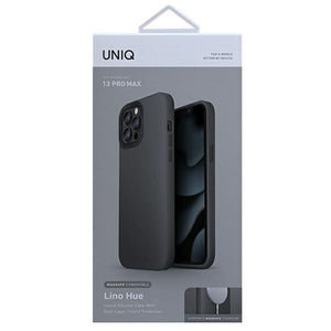 Uniq Lino Hue MagSafe case for iPhone 13 Pro Max - gray