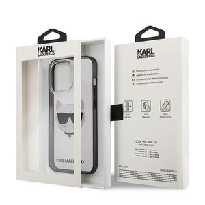 Karl Lagerfeld KLHCP13LHCHCK iPhone 13 Pro / 13 6,1" transparent Ikonik Choupette