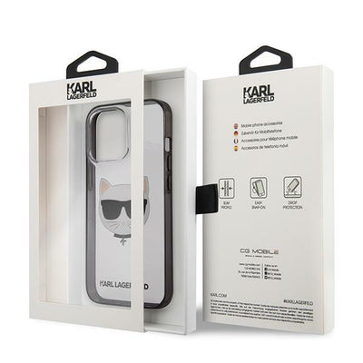 Karl Lagerfeld KLHCP13LHCHCK iPhone 13 Pro / 13 6,1" transparent Ikonik Choupette