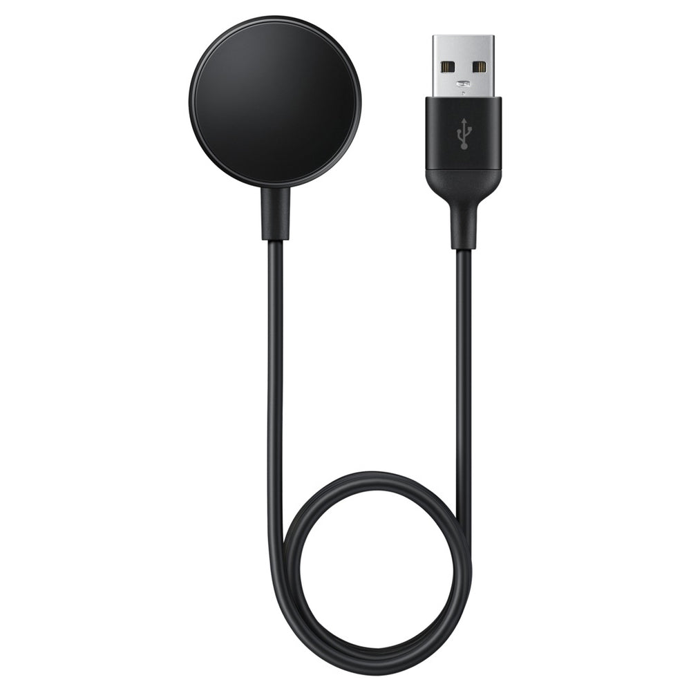 „Samsung“ belaidis įkroviklis, skirtas „Galaxy Watch Active“ / „Active 2“ / „Watch 3“ / „Watch 4“, juodas (EP-OR825BBEGWW)