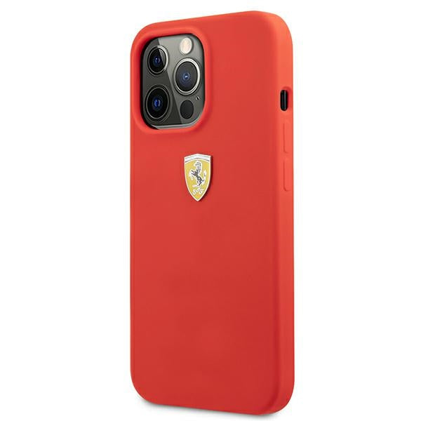 Ferrari FESSIHCP13XRE iPhone 13 Pro Max 6.7" red/red hardcase Silicone