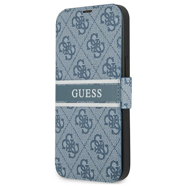 Guess GUBKP13S4GDBL iPhone 13 mini 5.4" blue/blue book 4G Stripe