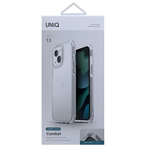 Uniq Combat case for iPhone 13 - transparent