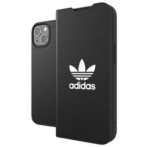 Adidas OR Booklet Case BASIC for iPhone 13 - Black and White