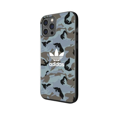 Adidas OR SnapCase Camo Case for iPhone 12 Pro Max - Blue and Black