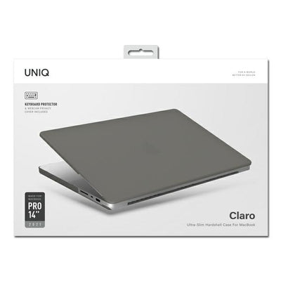 Uniq Claro case for MacBook Pro 14'' (2021) - transparent-gray