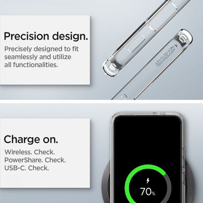 Spigen Ultra Hybrid Case for Samsung Galaxy S22 - Clear