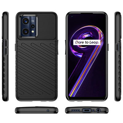 Thunder Case Flexible armored cover for Realme 9 Pro + (9 Pro Plus) black