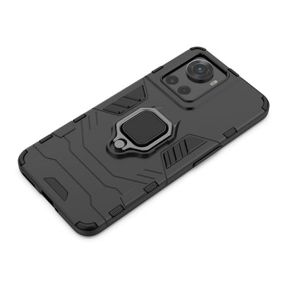 Ring Armor armored hybrid case cover + magnetic holder for OnePlus Ace black