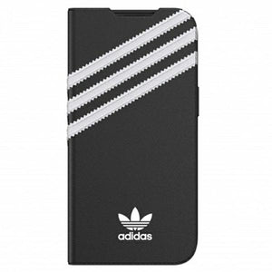 Adidas OR Booklet Case PU for iPhone 13 Pro / iPhone 13 - Black and White