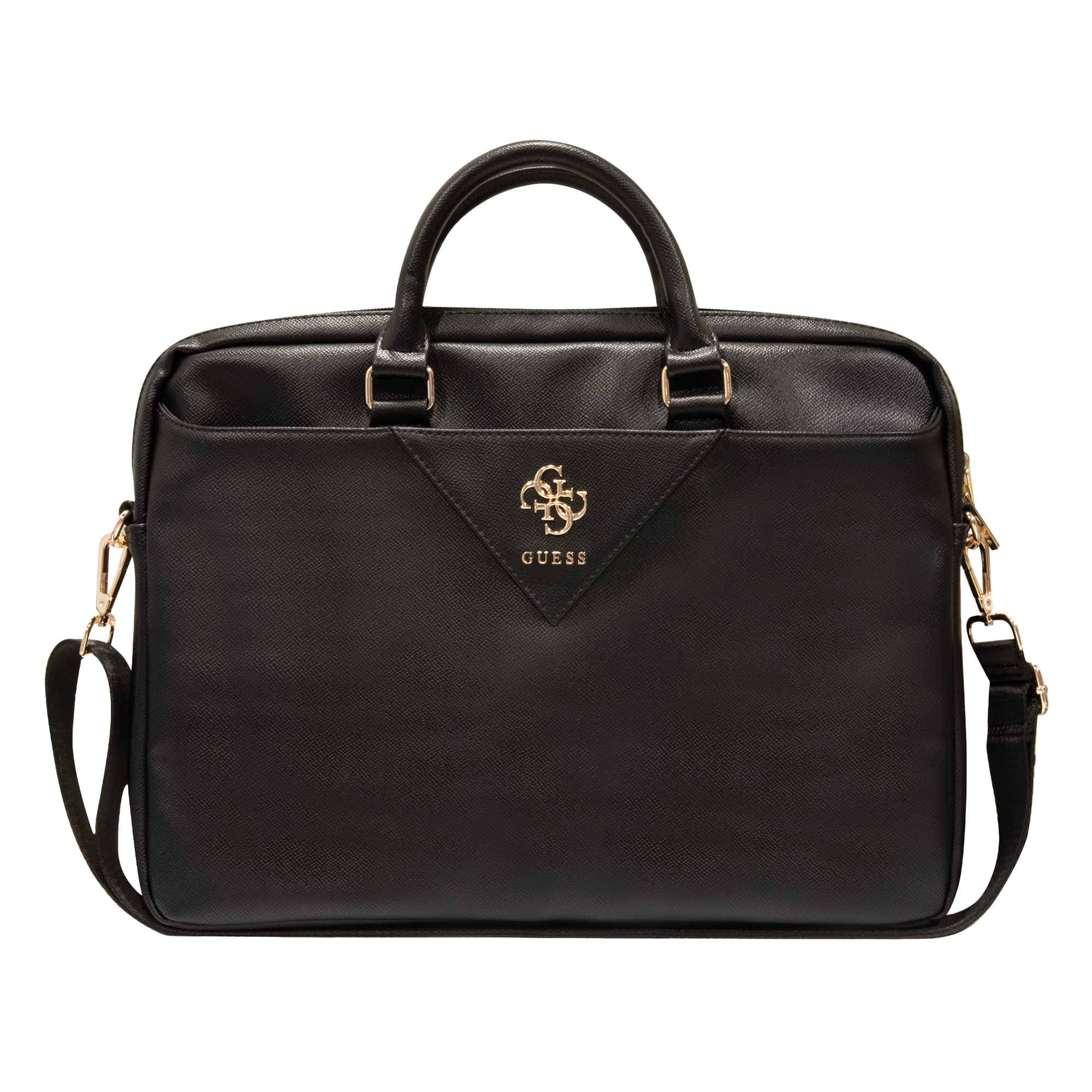 Guess Triangle 4G 16" Laptop Bag - Black