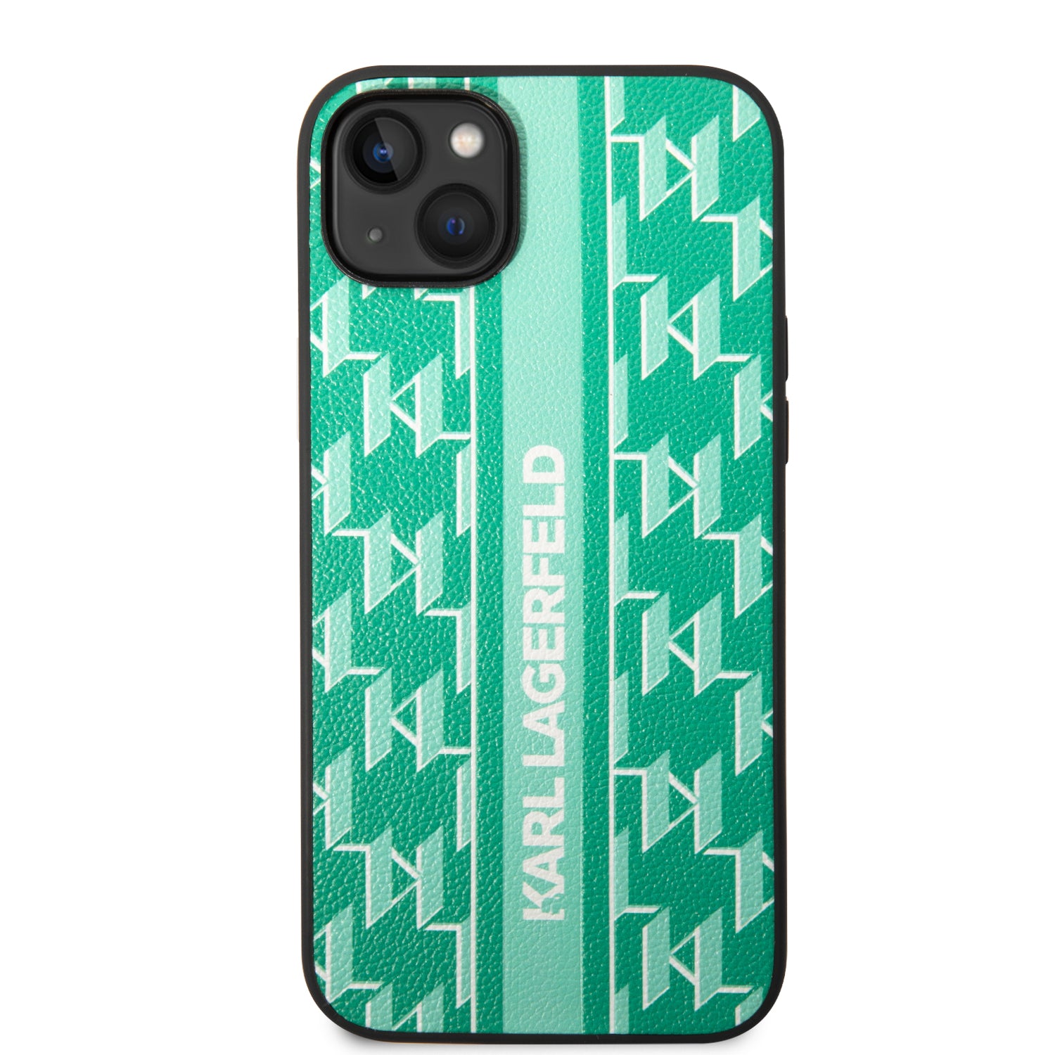 Karl Lagerfeld KLHCP14MPGKLSKN iPhone 14 Plus 6.7 "hardcase green / green Monogram Stripe
