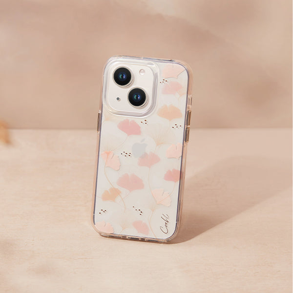 Uniq Coehl Meadow case for iPhone 14 Plus - pink