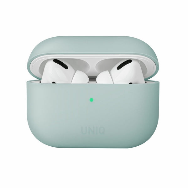 „Uniq Lino“ silikoninis dėklas, skirtas „AirPods Pro“ – mėtinis 