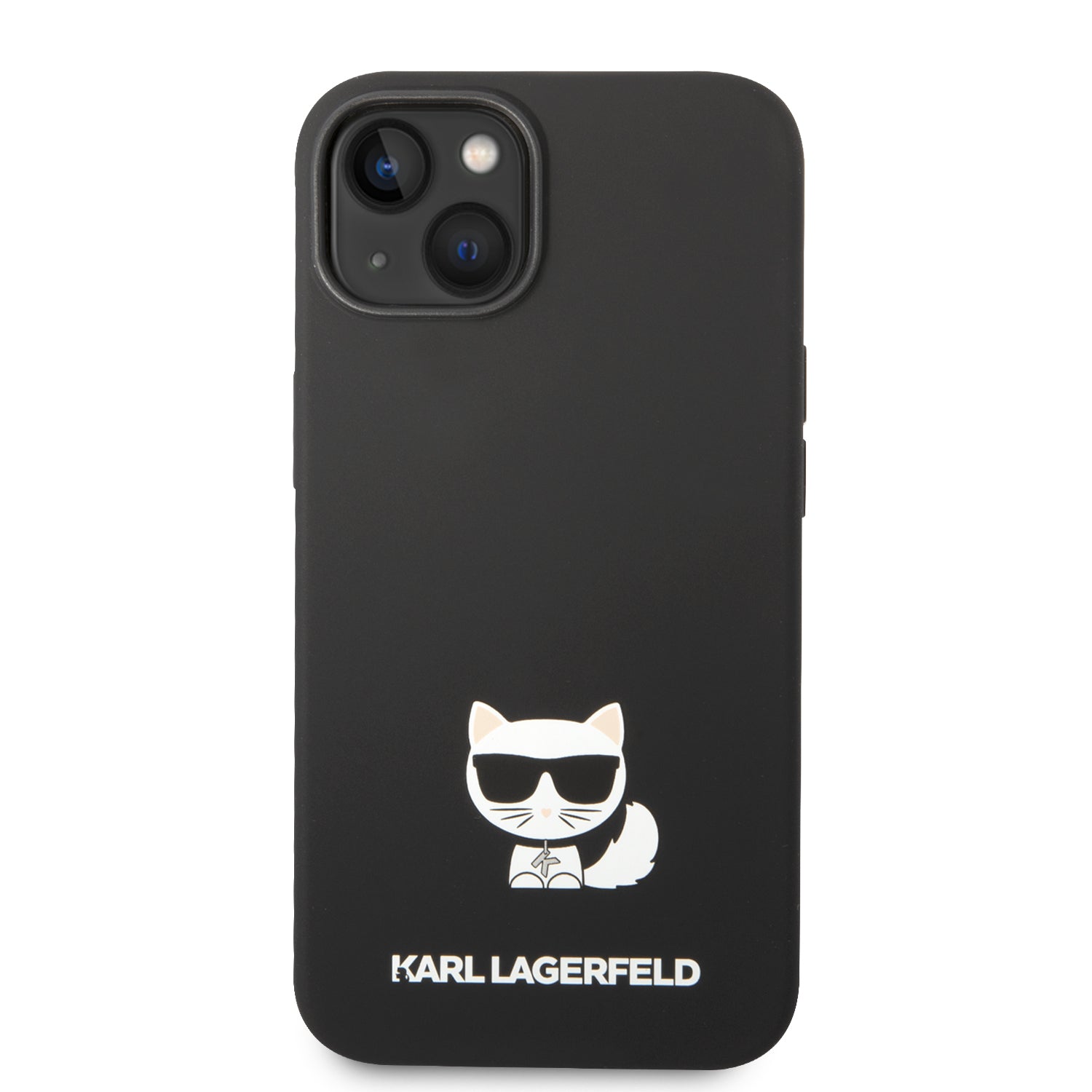 Karl Lagerfeld KLHCP14MSLCTBK iPhone 14 Plus 6.7 "hardcase black / black Silicone Choupette Body