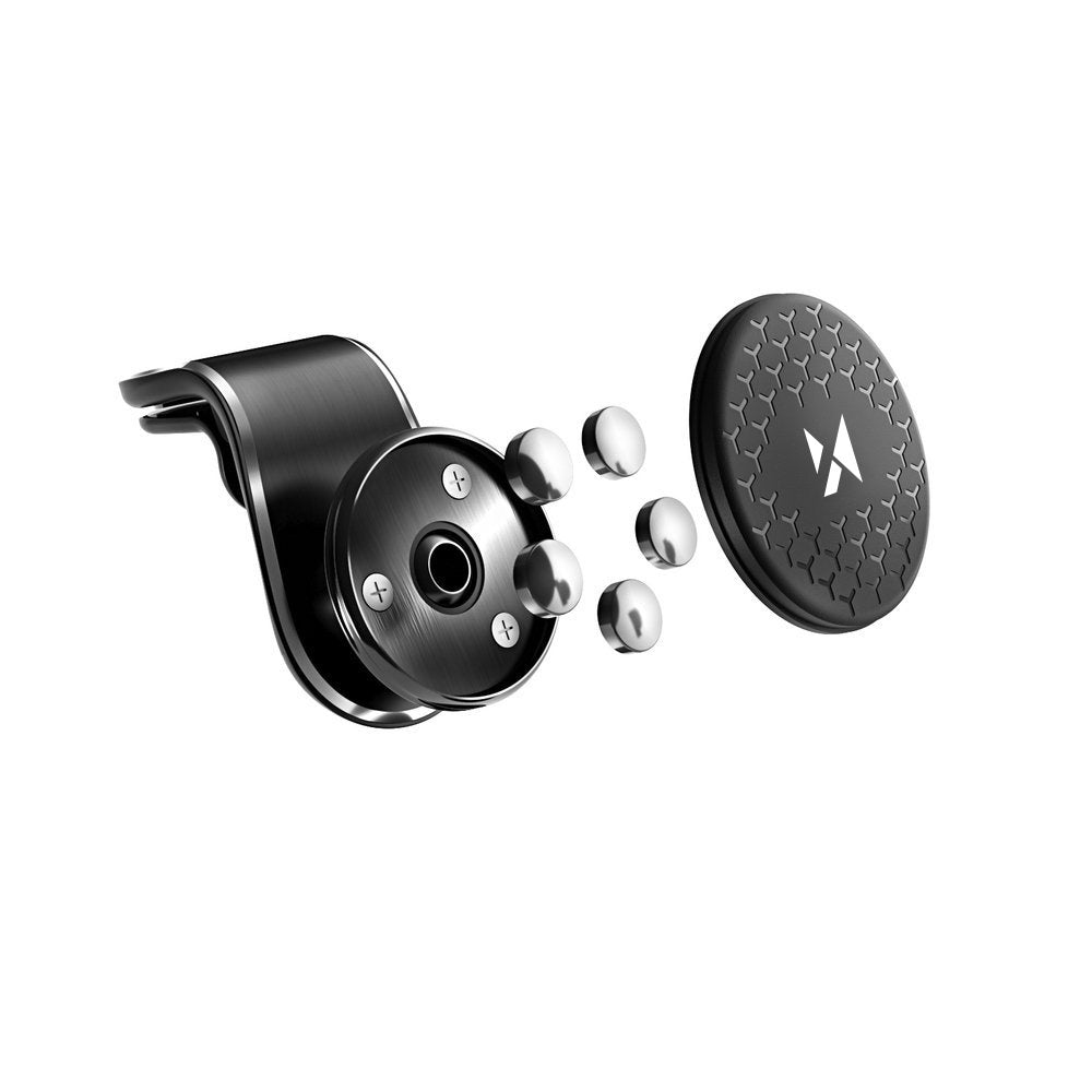 [RETURNED ITEM] Wozinsky magnetic holder for the car grille 360 black (WMH-03)